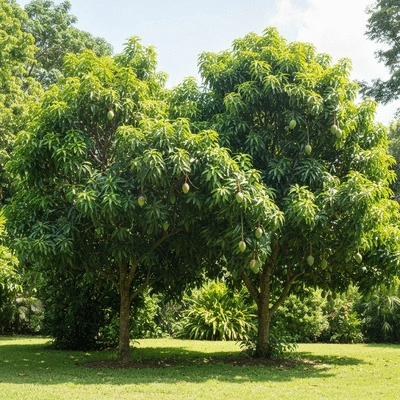 African mango powder being mixed into a smoothie