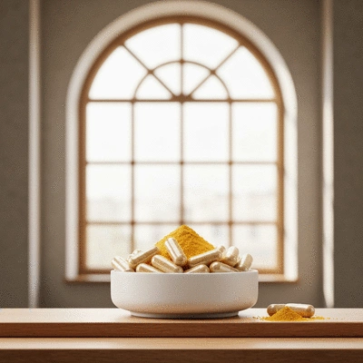 African mango supplements in a clean, modern setting